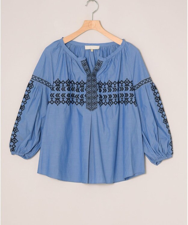 ONWARD Reuse Park 【自由区】ブラウス秋冬 ブルー