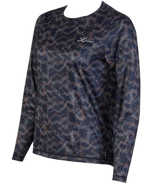 CW-X 【WOMEN】アウター トップス 吸汗速乾 UVカット率90％以上 DLY139 /ワコール オリエンタルブルー