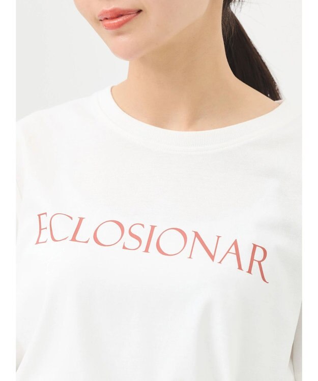 earth music&ecology ＥＣＬＯＳＩＯＮＡＲ　半袖ＴＥＥ Off White