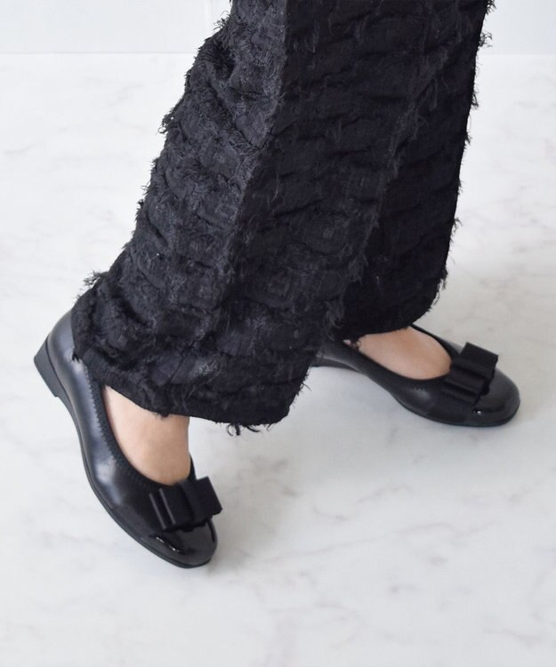 Bridget Birkin ＜3E＞【Bridget Birkin walk】リボンウォーキングパンプス ブラック