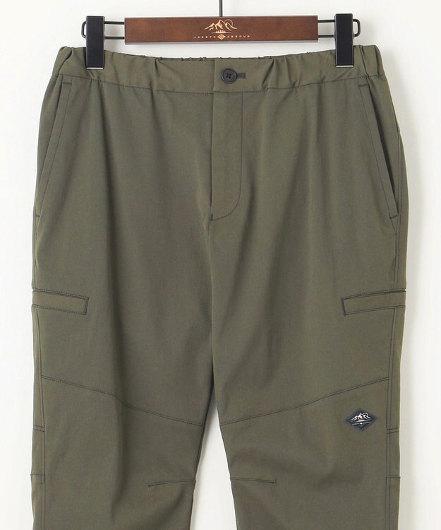 JOSEPH ABBOUD MOUNTAIN 【レディースシルエット・ストレッチ/吸水速乾/UVカット】コーデュラツイルストレッチ パンツ カーキ系