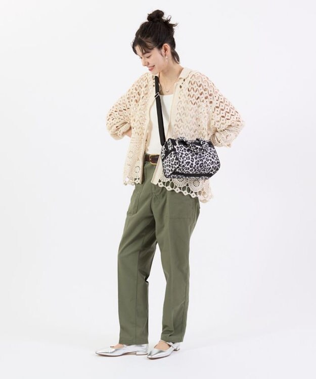 LeSportsac GH EVERYDAY SM SATCHEL /ニュートラルレオパード ニュートラルレオパード