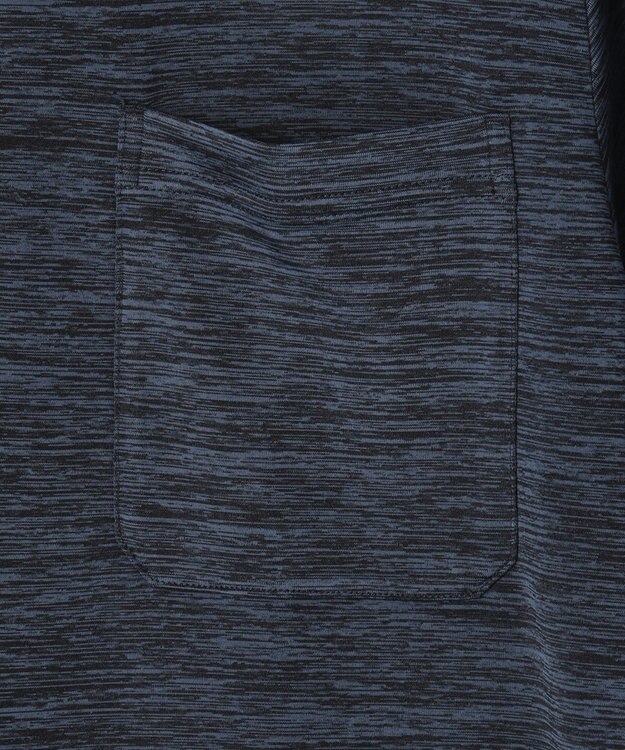 JOSEPH ABBOUD MOUNTAIN 【UNISEX】クールスキンガードポロシャツ ネイビー系