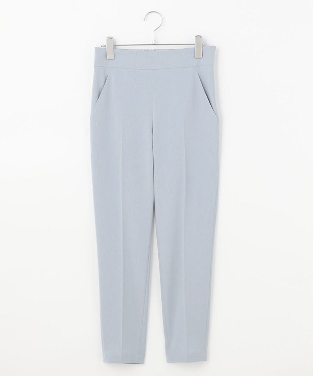 #Newans 【新色登場！】美シルエットセンタープレスパンツ サックスブルー系