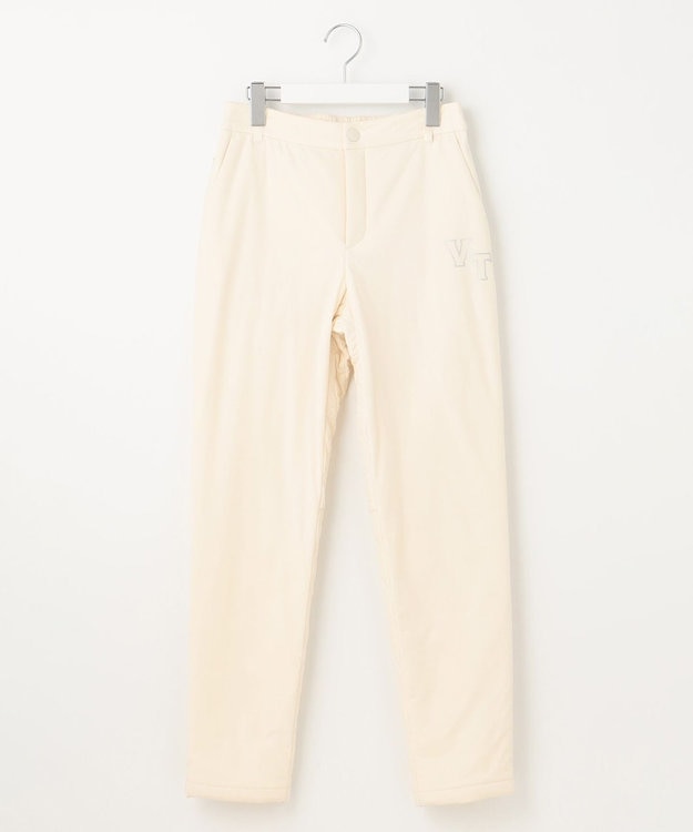 23区GOLF 【WOMEN】ストレッチ中綿カジュアルパンツ アイボリー系