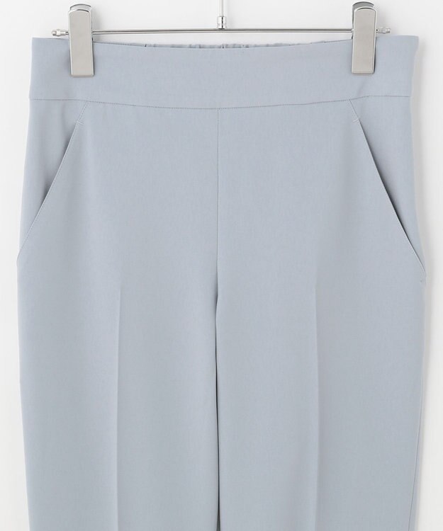 #Newans 【新色登場！】美シルエットセンタープレスパンツ サックスブルー系