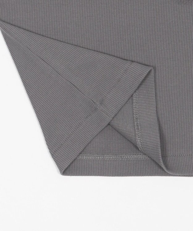 WEGO 【ユニセックス着用ITEM】グラフィックヘンリーネックT（SS） グレー