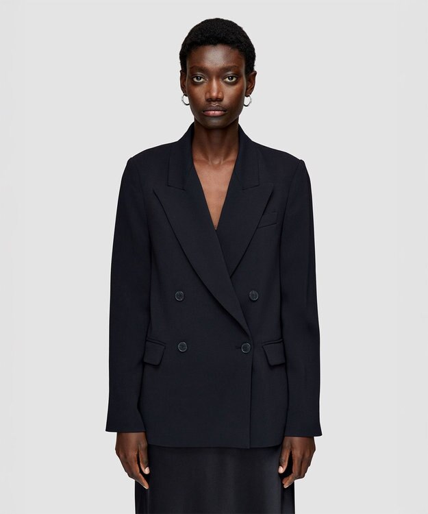 JOSEPH 【FOUNDATIONS】JADEN　コンフォートキャディー ダブルブレストジャケット Ivory