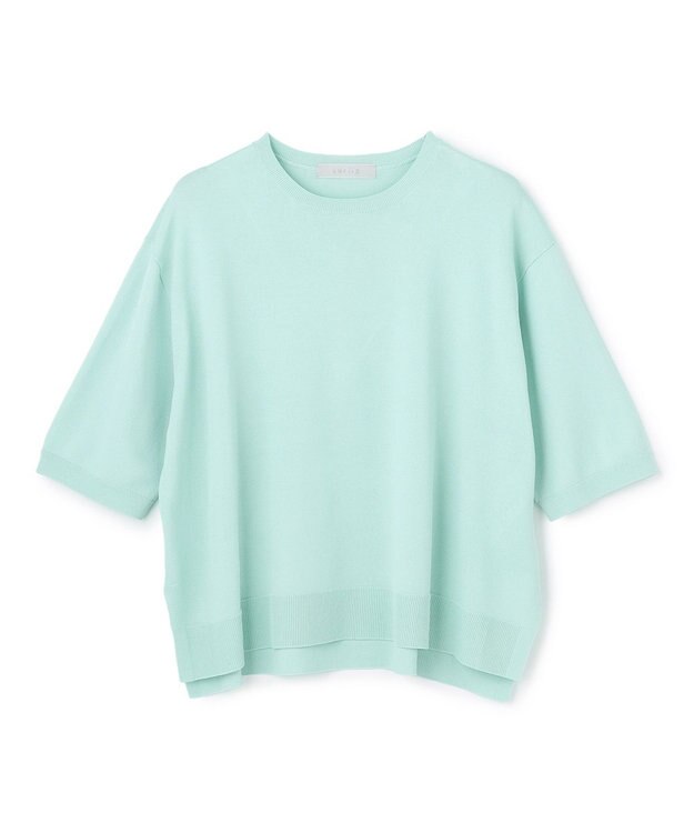 UNFILO スゴ機能美ニット ハーフスリーブ ミント