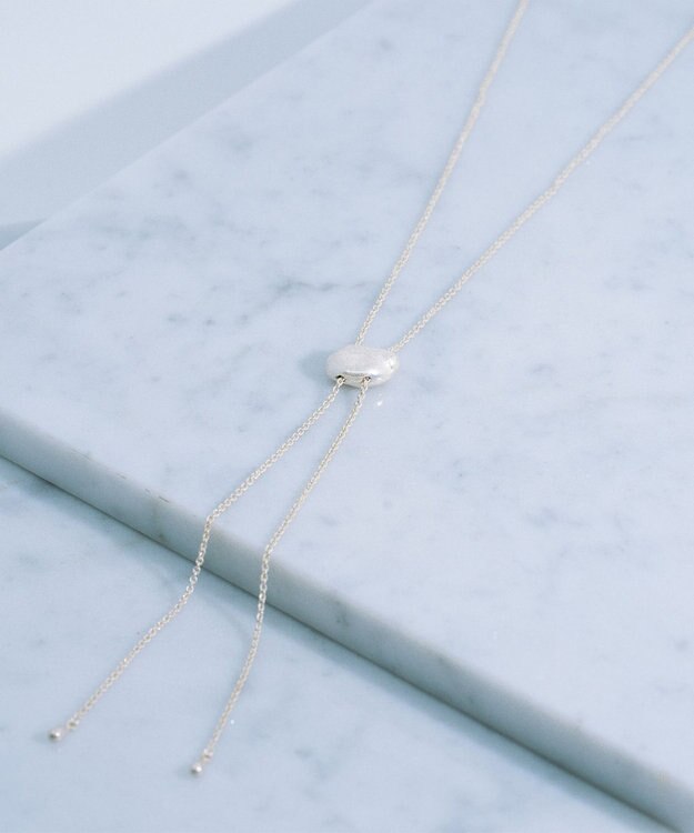Pisceans クラウドスライドネックレス マットシルバー