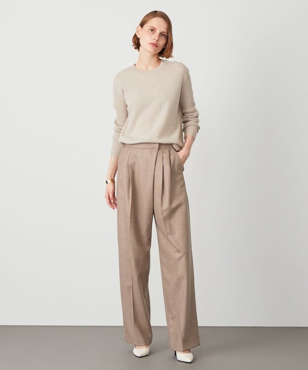 BEIGE， GIEN / ワイドパンツ Taupe