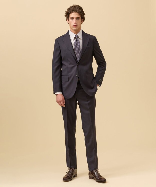 J.PRESS MEN 【J.PRESS MOVING / セットアップ対応】REDA ACTIVE スポーツツイスト スラックス ネイビー系