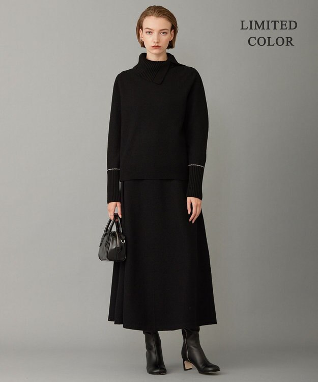 ICB ミルドウール プルオーバー ブラック系［WEB限定］