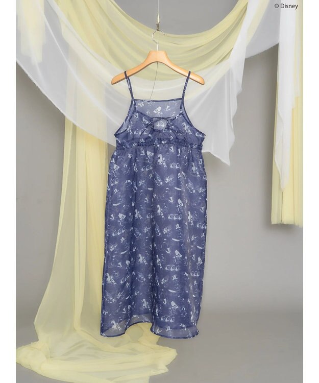 AMERICAN HOLIC 総柄シアーキャミワンピース／Ｄｉｓｎｅｙ Navy