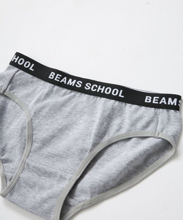 BEAMS SCHOOL ガールズショーツ2枚セット 杢グレー