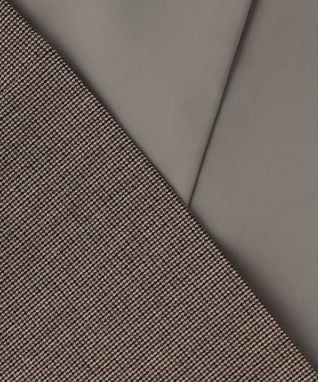 J.PRESS LADIES S 【洗える】T/Rアルガンシルク テーラード ジャケット ブラウン系