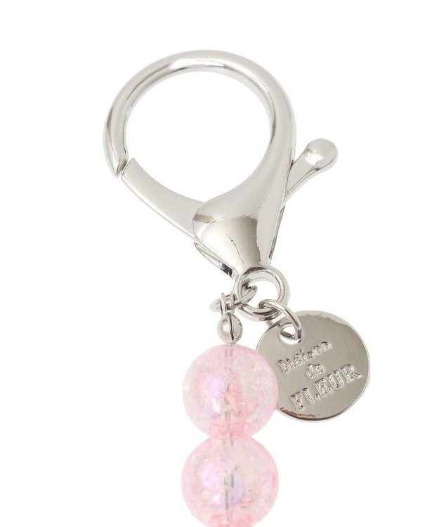 Maison de FLEUR オーロラリボンチャーム Pink