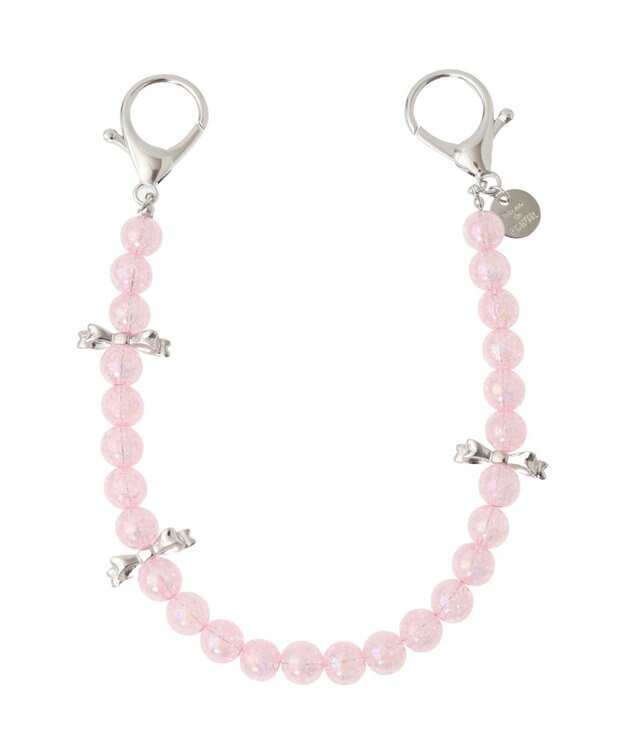 Maison de FLEUR オーロラリボンチャーム Pink