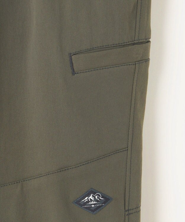 JOSEPH ABBOUD MOUNTAIN 【レディースシルエット・ストレッチ/吸水速乾/UVカット】コーデュラツイルストレッチ パンツ カーキ系