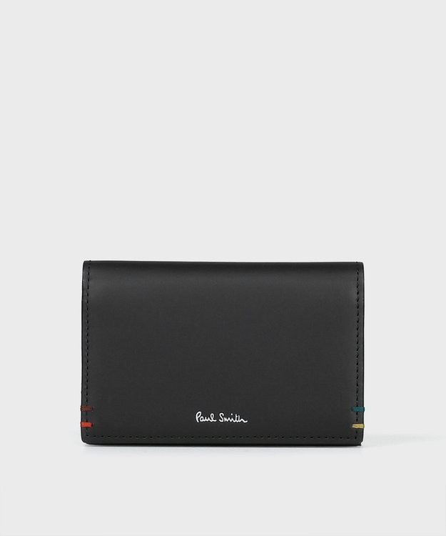 Paul Smith ハイライトステッチ 名刺入れ ブラック