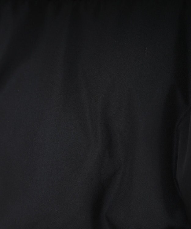 earth music&ecology フードファー中綿ショートコート ブラック