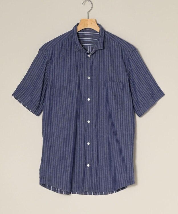 ONWARD Reuse Park メンズ商品【23区 HOMME】シャツ春夏 ネイビー