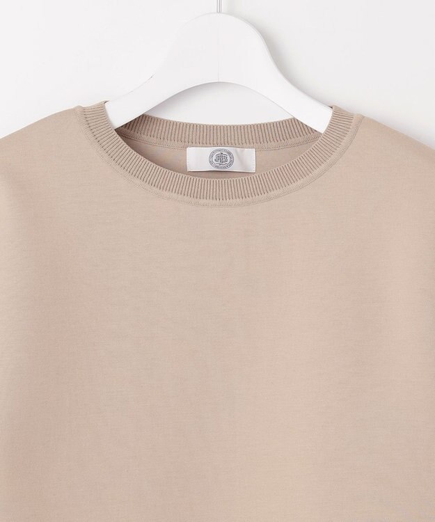 J.PRESS LADIES L ニットコンビ カットソー ベージュ系