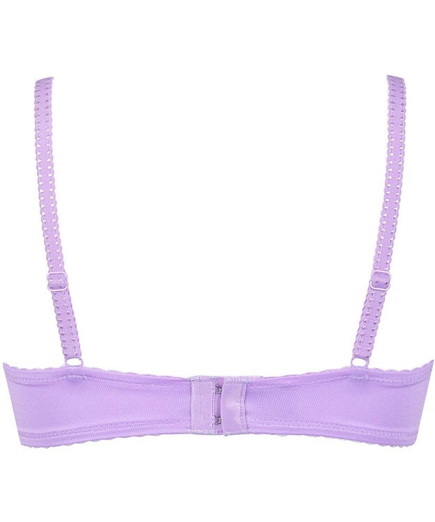 Wing ブラジャー Wing Lesiage ふっくら、まる胸メイク 背中にやさしくフィット 【2860シリーズ】 パッド有 ブラ PB2860 ウイング／ワコール パープル