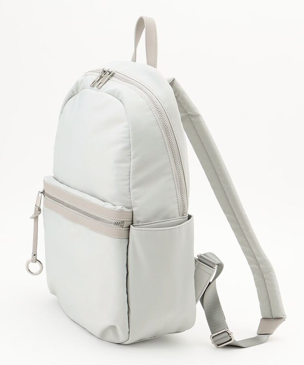 組曲 【PC用ポケット付き】ナイロンポケット バックパック アイボリー系