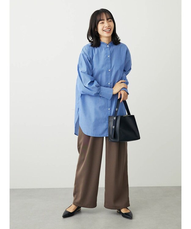 Green Parks ・ＥＬＥＮＣＡＲＥ　ＤＵＥ　ワイドパンツ Brown