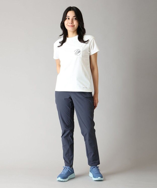 Columbia Columbia/ ウィメンズヤハラフォレストポケットショートスリーブTシャツ /コロンビア Sea Salt