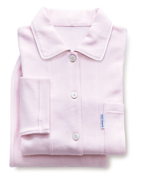 ワコール／睡眠科学 パジャマ 長袖 長ズボン 綿100%(本体) ここちよく眠れる あったか レディース YDW006 睡眠科学／ワコール ピンク