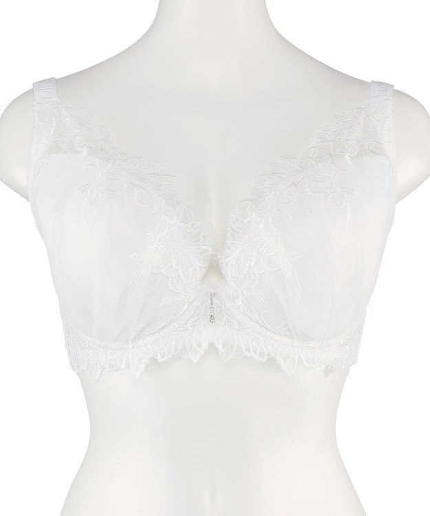 San-ai Resort（三愛水着楽園） 【エレガントコレクションPremium2312】単品ブラHIカップ ホワイト