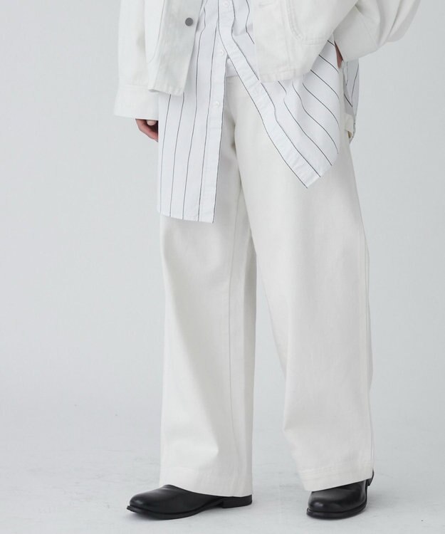 WEGO 【ユニセックス着用ITEM】ルーズペインターパンツ