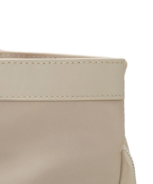 TOPKAPI 【Breath TOPKAPI】防水ナイロン レザーコンビ PC対応 トート リュック バックパック ペールベージュ