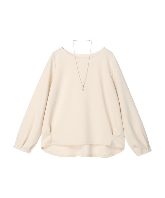 Green Parks ＳＥＴ２点　ネックレス＋カットプルオーバー Off White