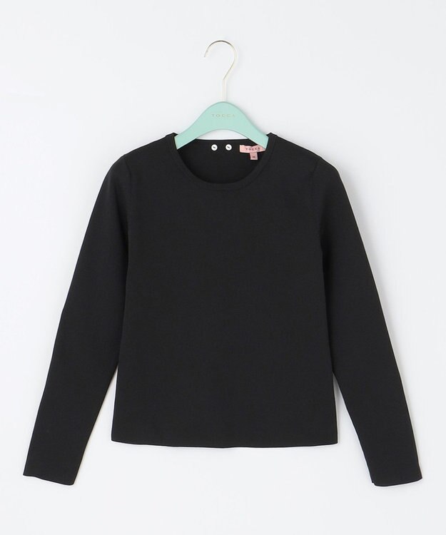 TOCCA 【洗える】GARDEN DEW ニットプルオーバー ブラック系