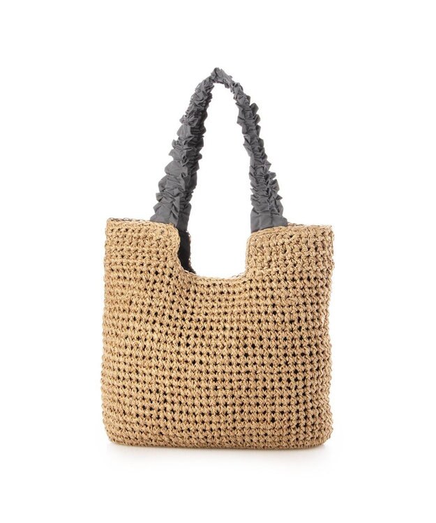 UNBILLION カシュカシュ cachecache / フリルハンドルクロッシェトート GY