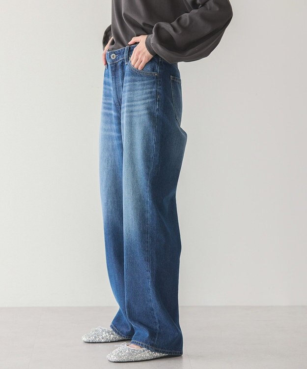 AMERICAN HOLIC ストレートデニム Medium Indigo