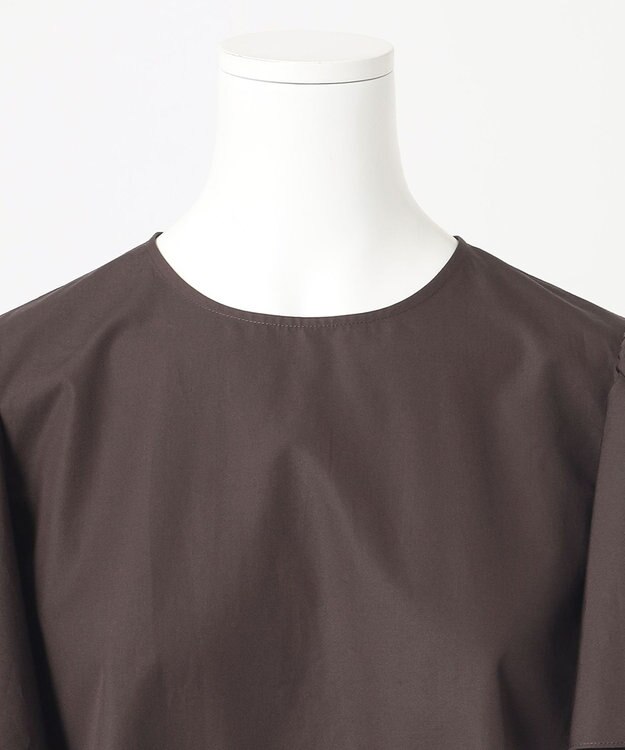 23区 L 【R(アール)】THOMAS MASON フリルスリーブ ブラウス ブラウン系