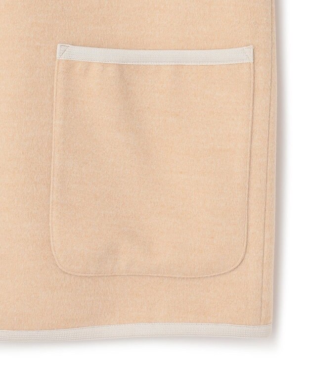 J.PRESS YORK STREET 【WOMEN】ノーカラーブルゾン ベージュ系