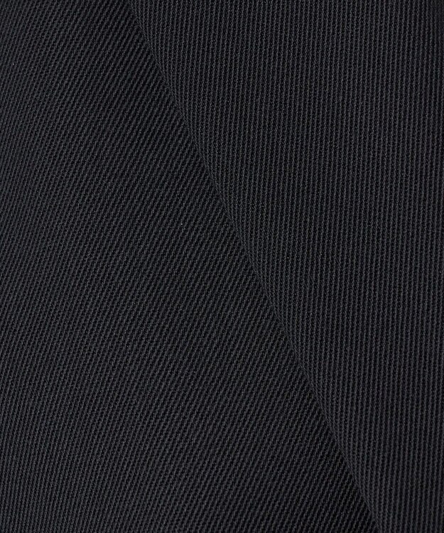 23区 【エステータ】ウールギャバジン アシンメトリーデザイン ジレ ブラック系