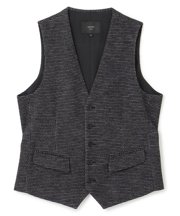 JOSEPH HOMME 【LEON 掲載】ドビージャージー　ジレ ライトグレー系