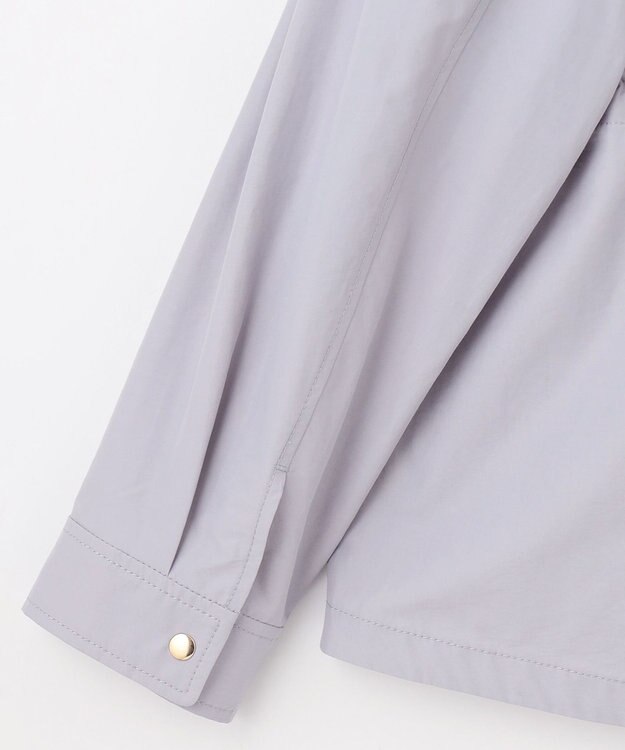 ANY SIS 【撥水/花粉対策】2WAYフーディー ブルゾン 【WEB限定】アイスブルー