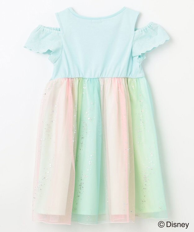 ANY KIDS 【ディズニープリンセス/フローズン】ドレス風 ワンピース レインボー<アリエル>