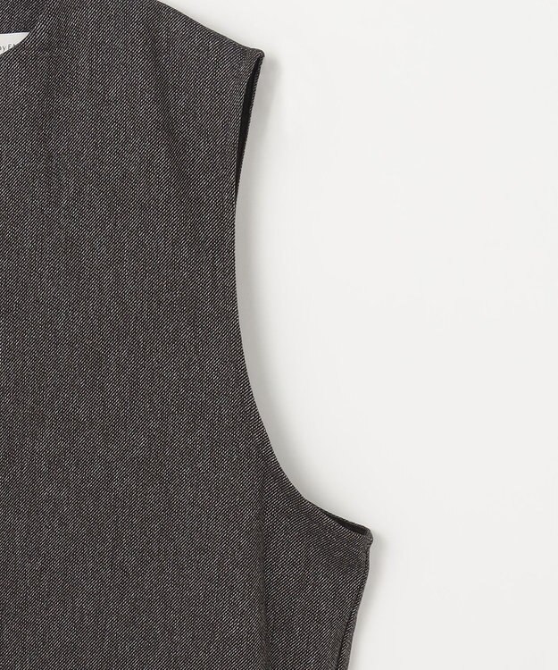 ANY L クラシカルツイードワンピース ブラウン