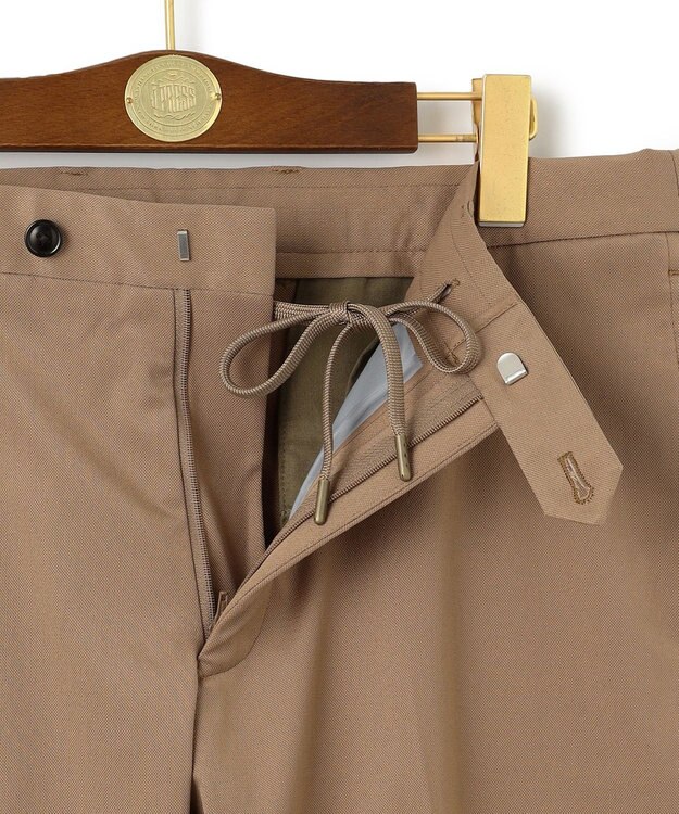 J.PRESS MEN 【WEB・一部店舗限定】トリコットカノコ スラックス ベージュ系
