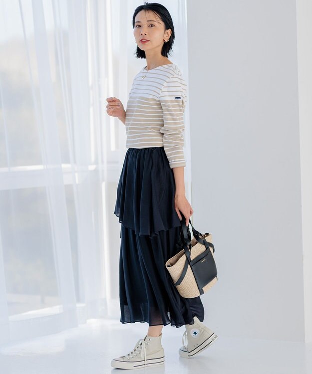 23区 【VIOLAｄORO】MIRO 2WAY トートバッグ ブラックミックス