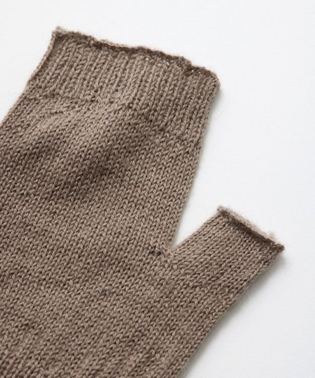 TOQUE 〈大草直子さんアドバイザー〉【天然素材】ベビーアルパカ アームウォーマー ビスケット