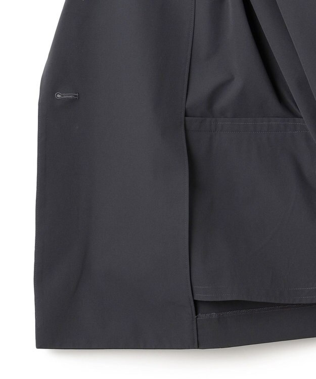 UNFILO 【mi-molletコラボ】FINE MOVE ハーフスリーブジャケット チャコール